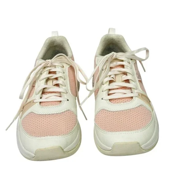 OluKai Women's Anau Court Pickleball Sneakers Rose Dust/Pink White EUC Size 9.5 - Picture 4 of 13